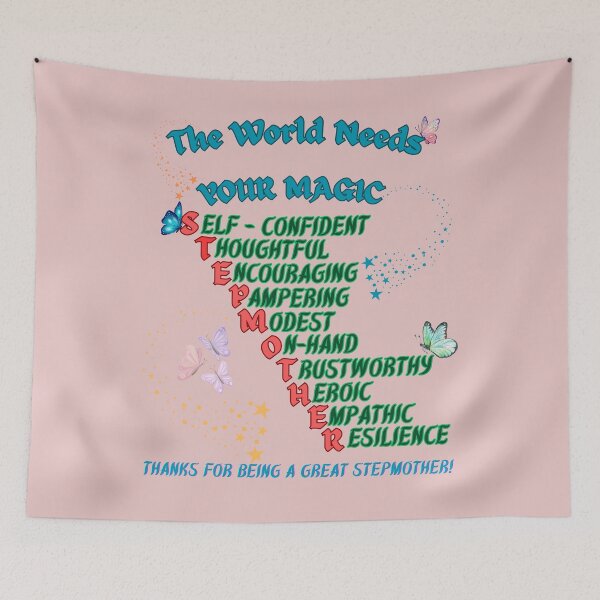 Item preview, The World Needs Your Magic Stepmother  designed and sold by Vibekindly.