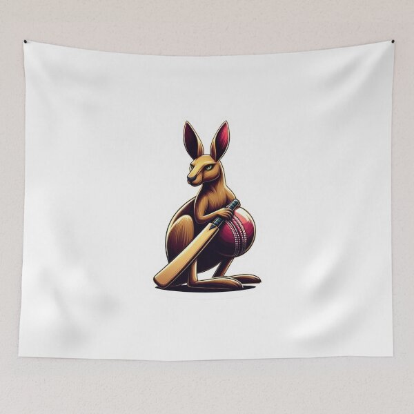 Item preview, Great Australia kangaroo cricket play  designed and sold by Graphic  Grove.