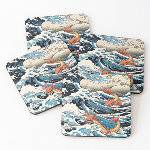 Item preview, Turbulent Seas Gyarados and Magikarp designed and sold by Carrie-Draws.