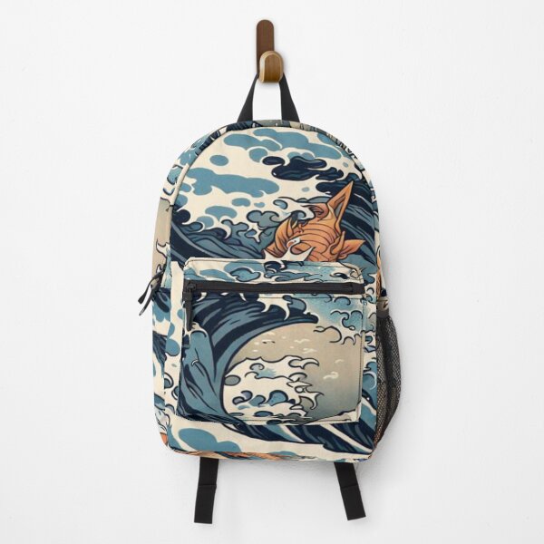 Item preview, Gyarados Rising Ukiyo-e Chaos designed and sold by Carrie-Draws.