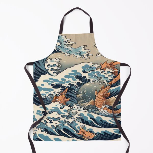Item preview, Gyarados Rising Ukiyo-e Chaos designed and sold by Carrie-Draws.