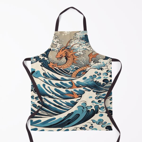 Item preview, Gyarados' Fury in Kanagawa Style designed and sold by Carrie-Draws.