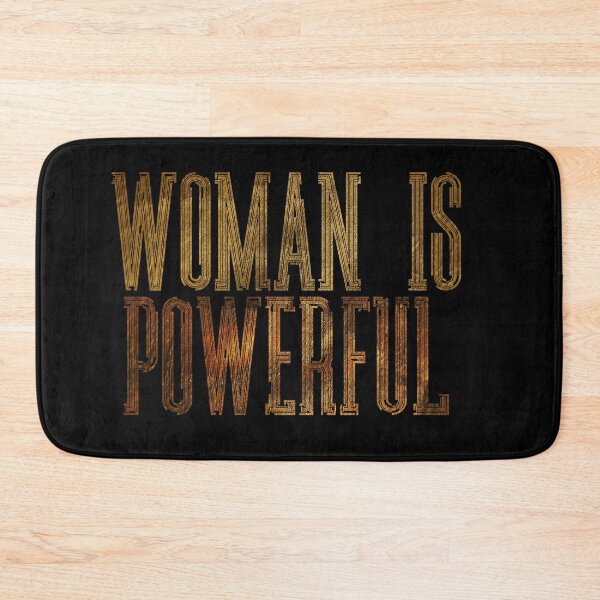 Item preview, Woman is Powerful designed and sold by Theatre Thoughts.