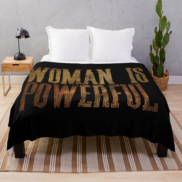 Item preview, Woman is Powerful designed and sold by Theatre Thoughts.