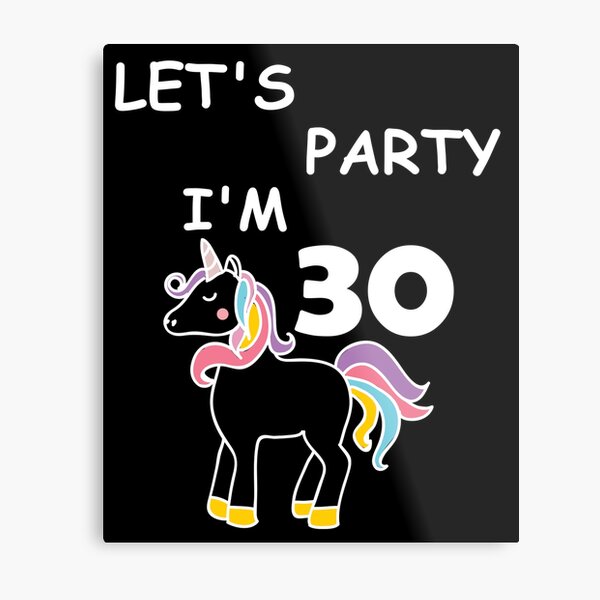 Item preview, Unicorn 30 Birthday designed and sold by rused.