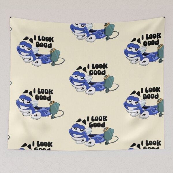 Item preview, Putt-Putt Paint Station;  Blue designed and sold by Laceyjae Digital Art.