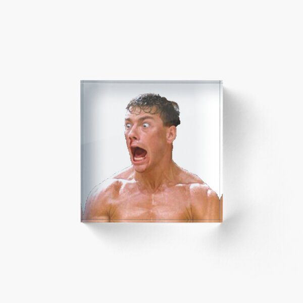 Jean Claude Van Damme 3 Acrylic Block