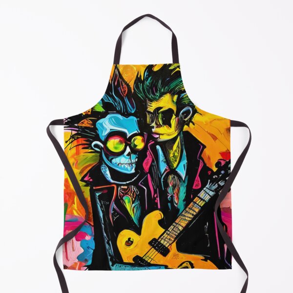 Item preview, Abstract Vintage Rocker Graffiti designed and sold by TheDarkWardrobe.