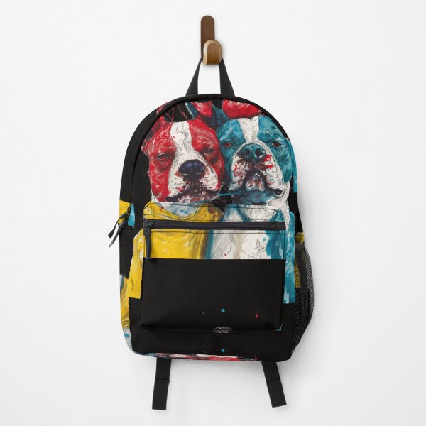 Item preview, Clown Colored Dogs Art designed and sold by Obsidian Ink by Wilshire.