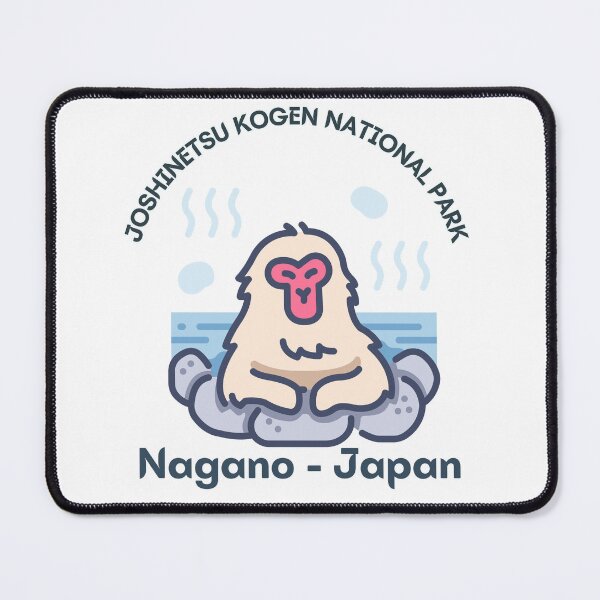 Item preview, Joshin'etsukogen National Park - Japanese snow monkeys designed and sold by dwangarts.