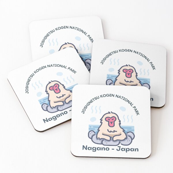 Item preview, Joshin'etsukogen National Park - Japanese snow monkeys designed and sold by dwangarts.