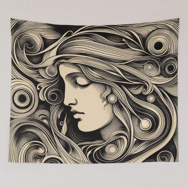 Item preview, Woman. Inspiration by William Blake designed and sold by Myra365Art.