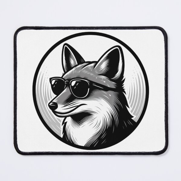 Artikelvorschau, Cooler Fuchs entworfen und verkauft von DrawingDoodler.