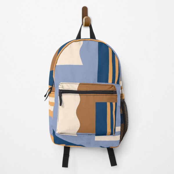 Item preview, Brown And Blue Color Shapes designed and sold by AlxVel.