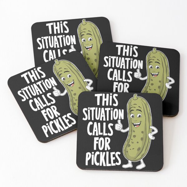 Item preview,  This Situation Calls for Pickles designed and sold by Quirky Shirts.