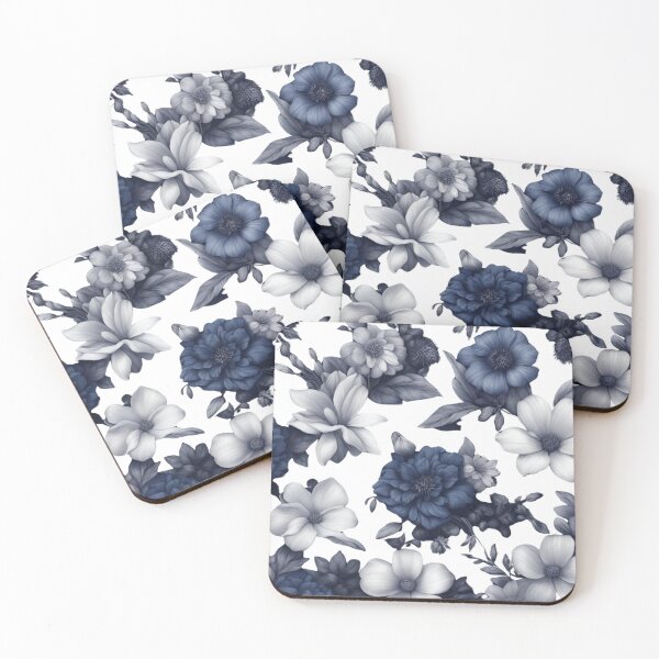 Item preview, Blue And White Flowers designed and sold by PastelDreamz.