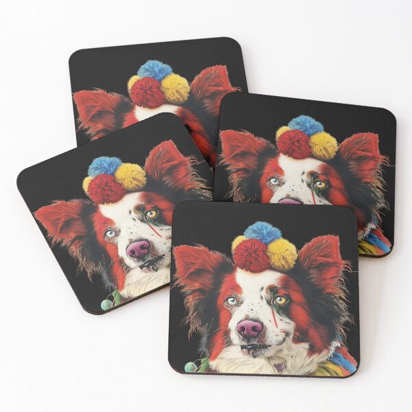Item preview, Clown   Colored Dogs Art designed and sold by Obsidian Ink by Wilshire.