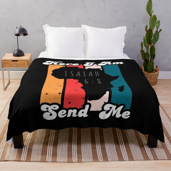 Item preview, Here I Am Send Me, Isaiah 6:8 - Bible verses. designed and sold by MoriaStore.