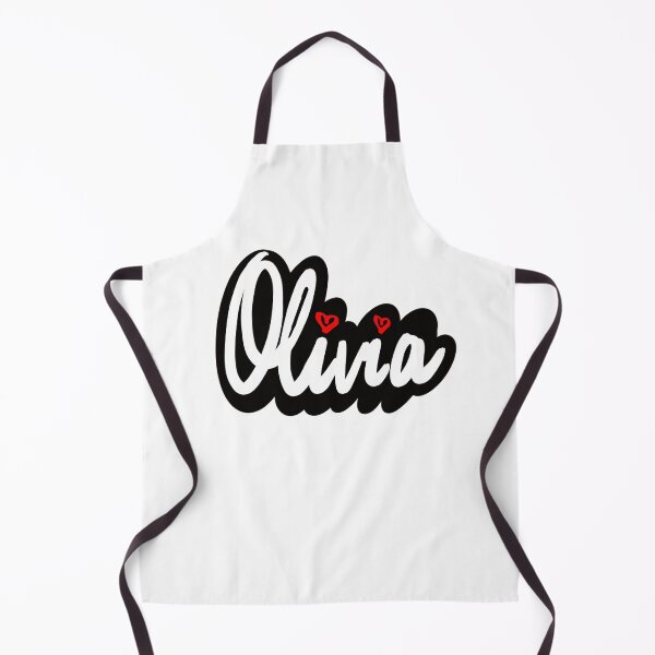 Item preview, Olivia popular girls name in cursive white lettering. Personalized personalised customized name Olivia designed and sold by Artonmytee.