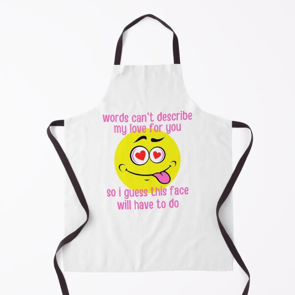 Item preview, Valentines Day Funny Face Quote I Love You designed and sold by CBCreations73.