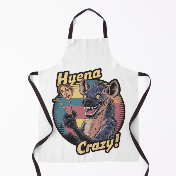 Item preview,  ''Hyena Crazy!'' Funny Hyena Sarcasm Kawaii Humor T-Shirt designed and sold by Witty Shirts.