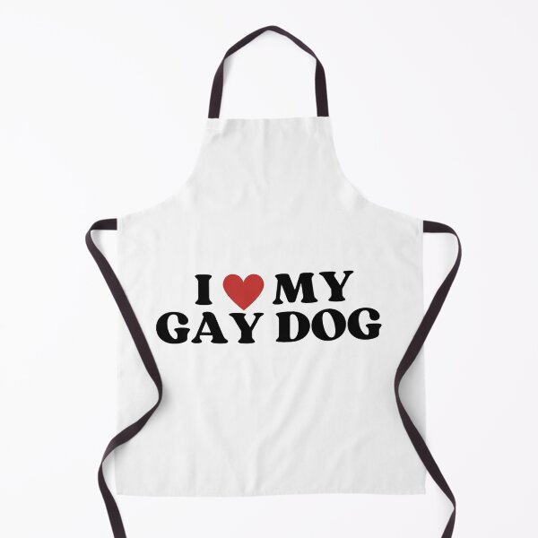 Item preview, I Love My Gay Dog designed and sold by justinkippart.