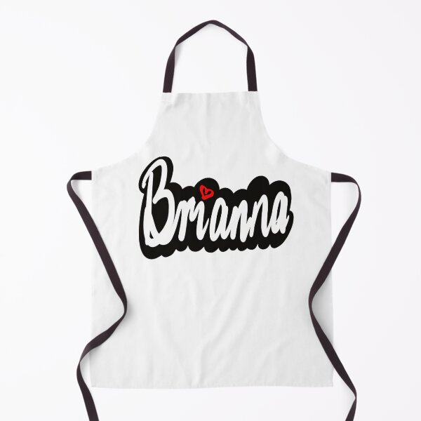 Item preview, Brianna popular girls name in cursive white lettering. Personalized personalised customized name Brianna designed and sold by Artonmytee.