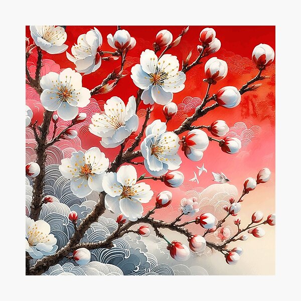 Item preview, Yoshino cherry blossoms designed and sold by Thedigital91.