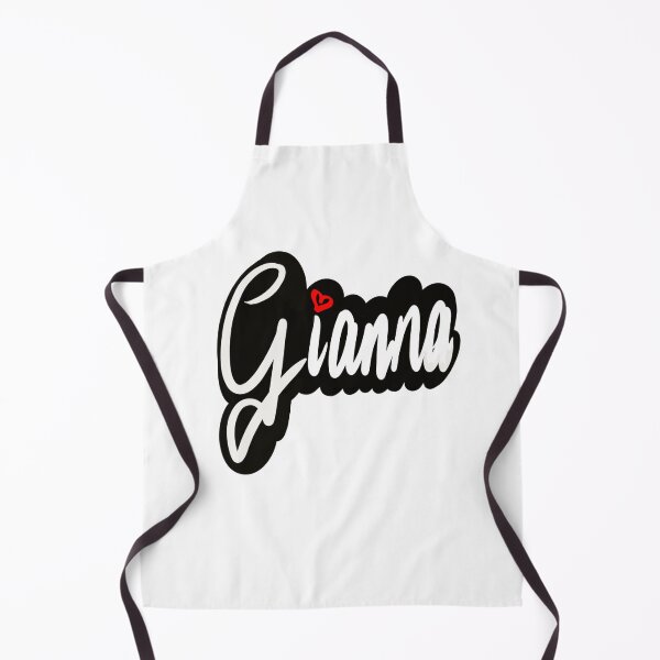 Item preview, Gianna popular girls name in cursive white lettering. Personalized personalised customized name Gianna designed and sold by Artonmytee.