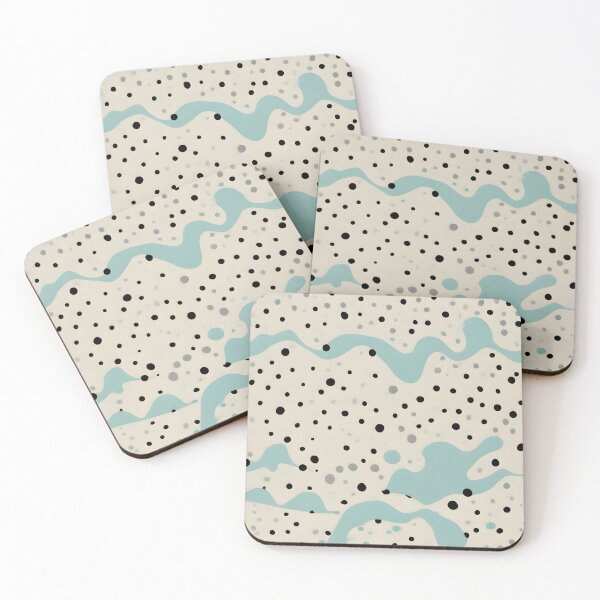 Item preview, Elegant Contrast: Playful Dots and Serene Simplicity designed and sold by FreedomToDesign.