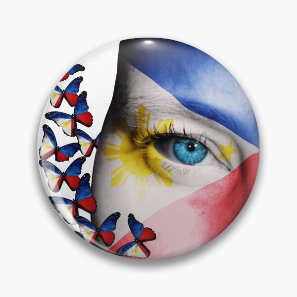 Item preview, Philippines Flag - Digital Art created into butterflies  designed and sold by Avocado-Chick.