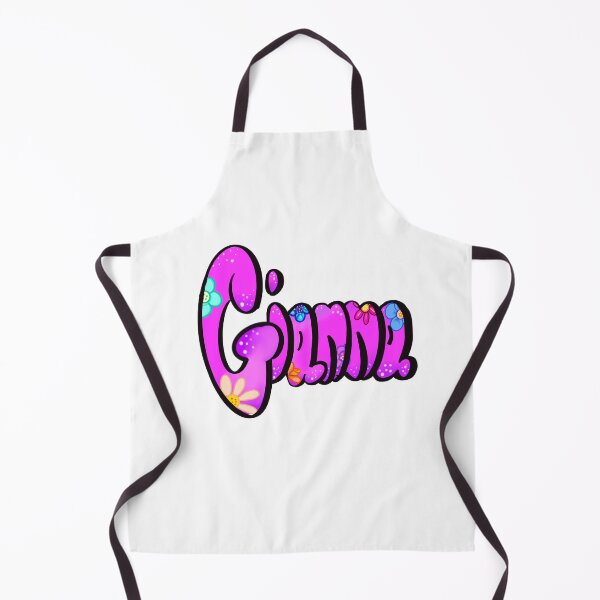 Item preview, Gianna popular girls name in cute floral bubble letters. Personalized personalised customized name Gianna designed and sold by Artonmytee.