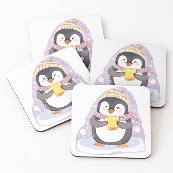 Item preview, KOMI | COFFEE | PENGUIN designed and sold by MUDUGAMU.