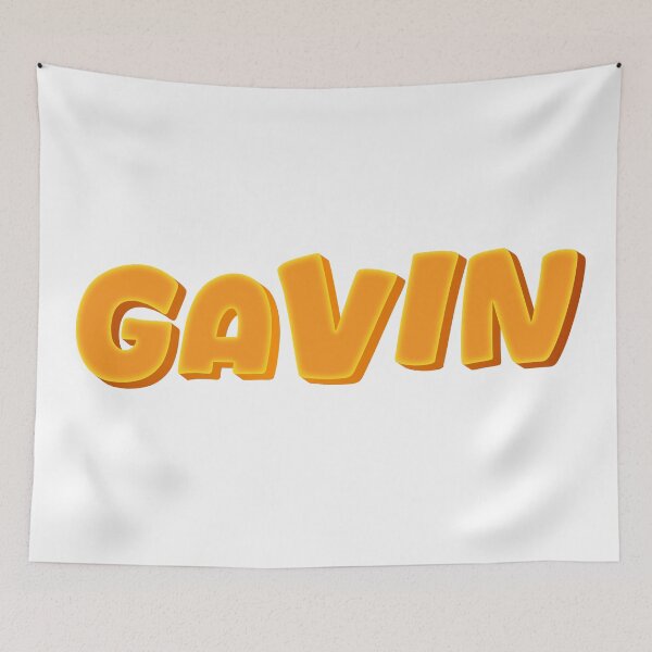 Item preview, Gavin text designed and sold by Sticktle.