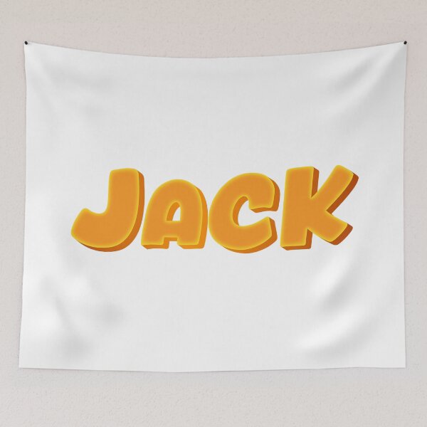 Item preview, Jack text designed and sold by Sticktle.
