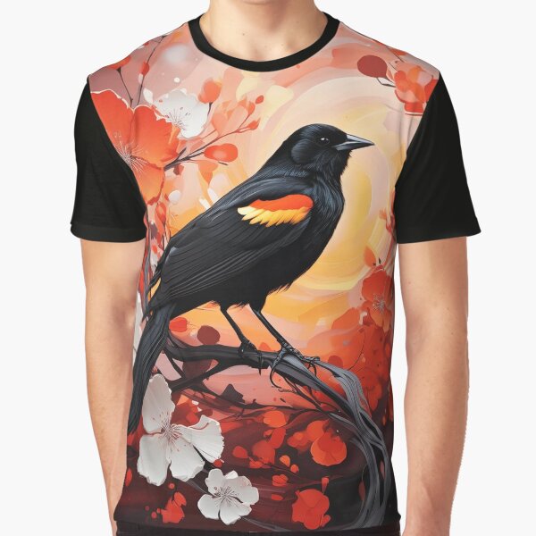 Item preview, Red Winged Blackbird designed and sold by Patricia Johnston.