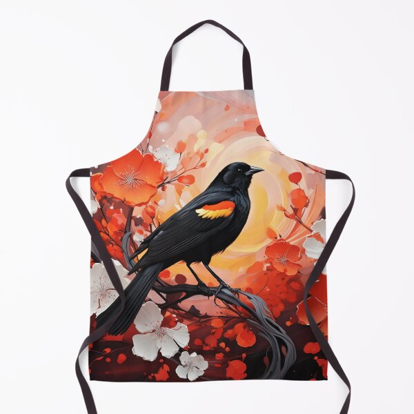 Item preview, Red Winged Blackbird designed and sold by Patricia Johnston.