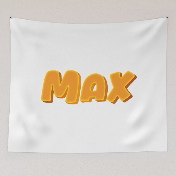 Item preview, Max text designed and sold by Sticktle.
