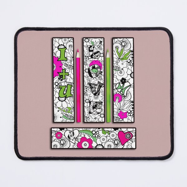 Item preview, Abstractive pattern with different color stickers and two penciles designed and sold by fuzzyfox.