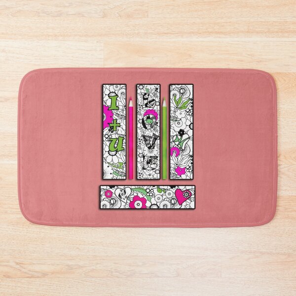 Item preview, Abstractive pattern with different color stickers and two penciles designed and sold by fuzzyfox.