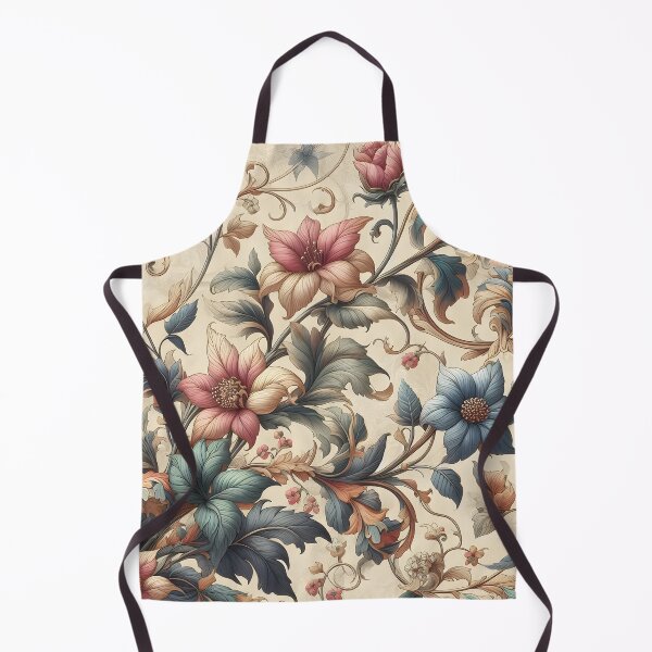Item preview, Floral Vine: Muted, three colors seamless patterns designed and sold by BlackCatspet1.