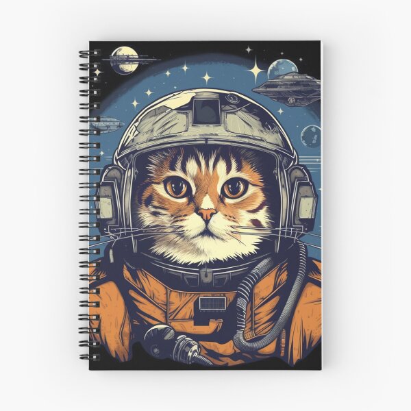 Item preview, Space Pilot Cat Spacecat Astronaut designed and sold by Shaani.