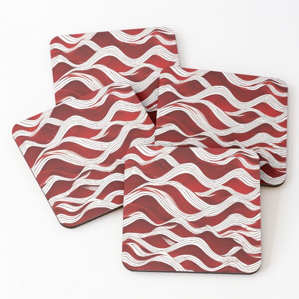 Item preview, Red Waves designed and sold by PastelDreamz.