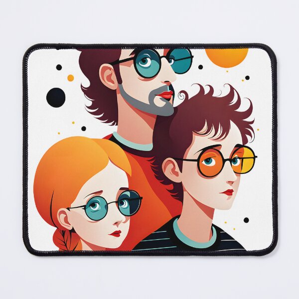 Item preview, Dad & Us Family Portrait designed and sold by ChristCentered.