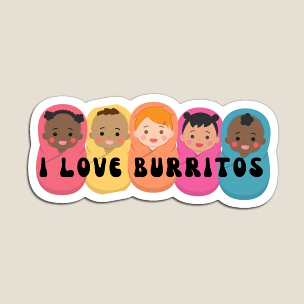 Item preview, I love burritos nurse designed and sold by Ranareag.