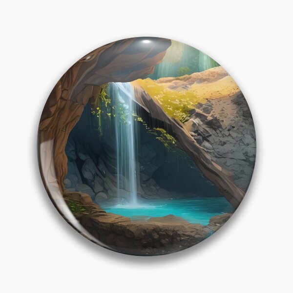 Item preview, Cascada en una cueva.  designed and sold by Nomad-Maynard.