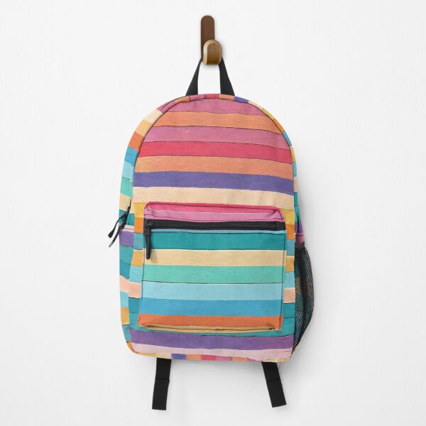 Item preview, Striped: Flat, four colors, pastel patterns designed and sold by BlackCatspet1.