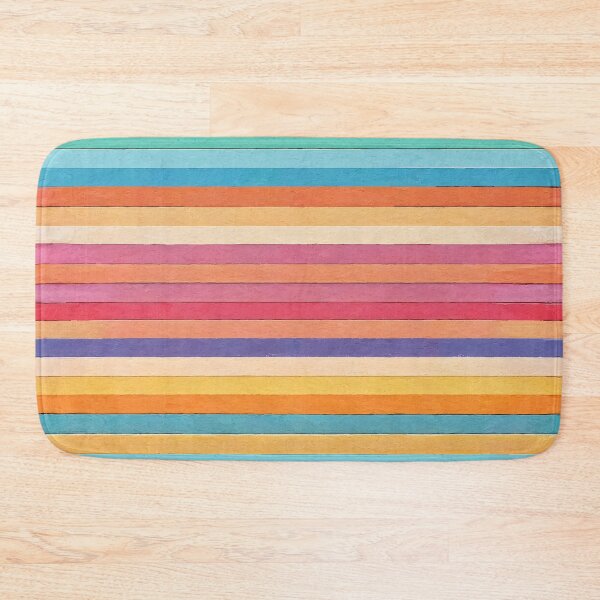 Item preview, Striped: Flat, four colors, pastel patterns designed and sold by BlackCatspet1.