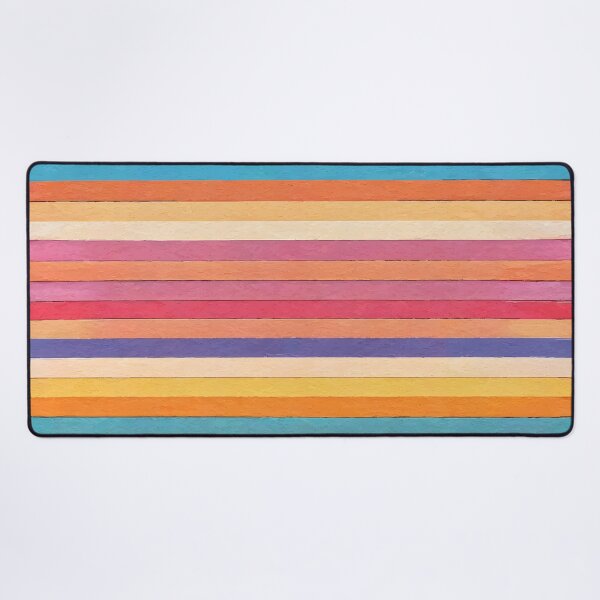 Item preview, Striped: Flat, four colors, pastel patterns designed and sold by BlackCatspet1.