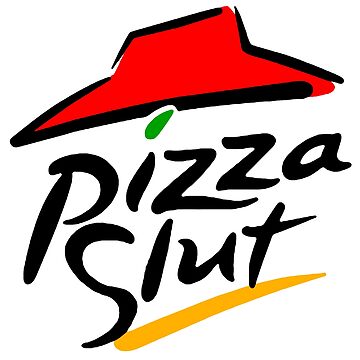 Artwork thumbnail, Pizza Slut Sticker by C-Town Tees